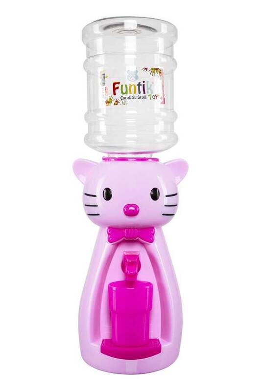Funtik Kedi Çocuk Su Sebili Pembe - 1